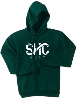 Port & Company Fleece Pullover Hooded Sweatshirt, Dark Green